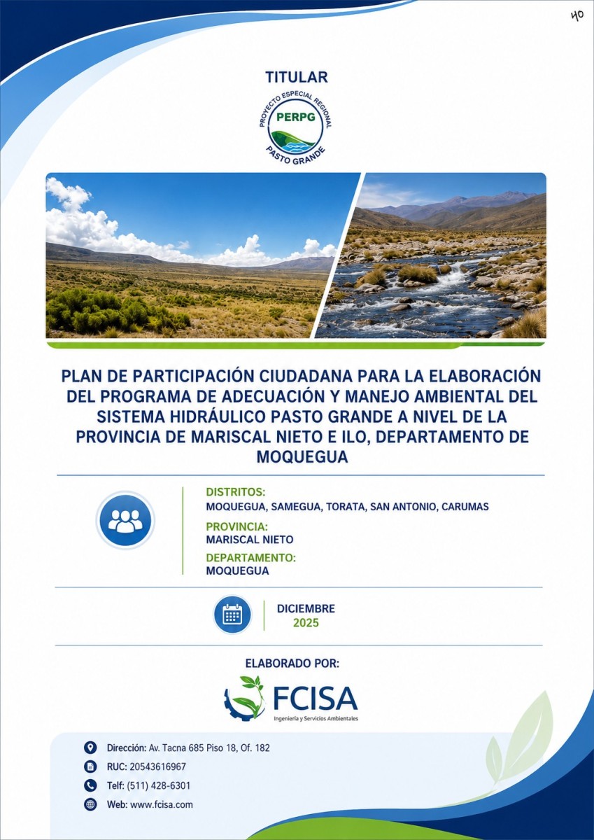 PLAN DE PARTICIPACION CIUDADANA